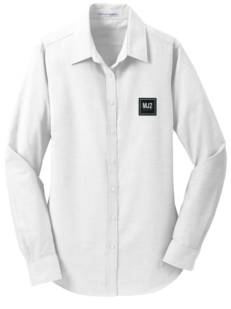 Port Authority® Ladies SuperPro™ Oxford Shirt - L658